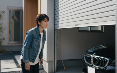 【緊急】シャッターが開かない!車が出せない時の応急処置