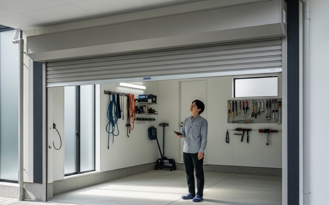 電動シャッターが途中で止まる！センサー故障の確認手順